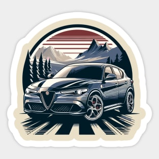 Alfa Romeo Stelvio Sticker